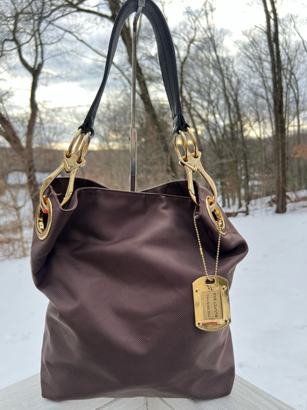 JEAN-PIERRE KLIFA PARIS NYLON
BUCKET BAG
